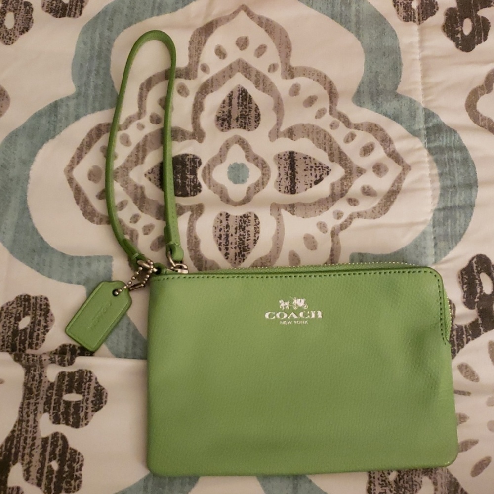 Women's Authentic Coach Wristlet